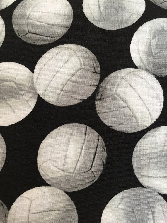 Volleyball Fabric by Robert Kaufman Fabrics