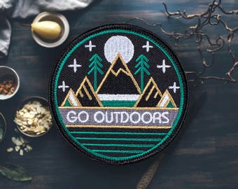 Go Outdoors Hiking Patch (Free Shipping US)
