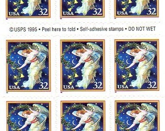 32 cent Midnight Angel Postage Stamp Booklet - 1995