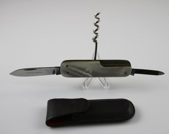 Mother of pearl muller patent knife/corkscrew nr. 2