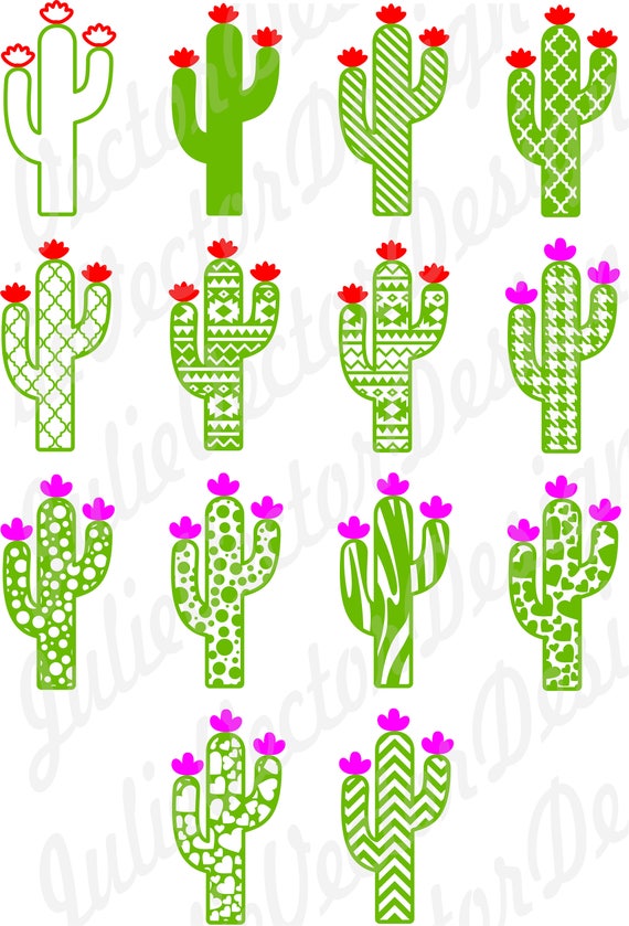 Download Cute Cactus Collection SVG Cutting Files Cactus svg Cactus