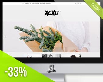 WordPress Theme Blog - "Xoxo" | WordPress Template, Genesis Child Theme, Fashion Lifestyle Blog, Blog Web Design, Clean Minimal Theme, Chic