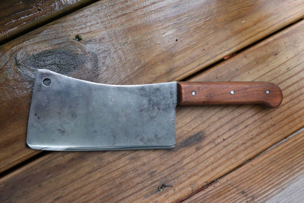 Vintage Meat cleaver