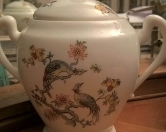 Pot cream porcelain Limoges Made in France