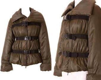 Jean Paul Gaultier Vintage 90s Parachute Puffer Coat