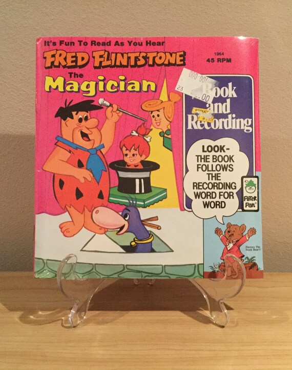 The Flintstones Fred Flintstone The Magician Record And Book