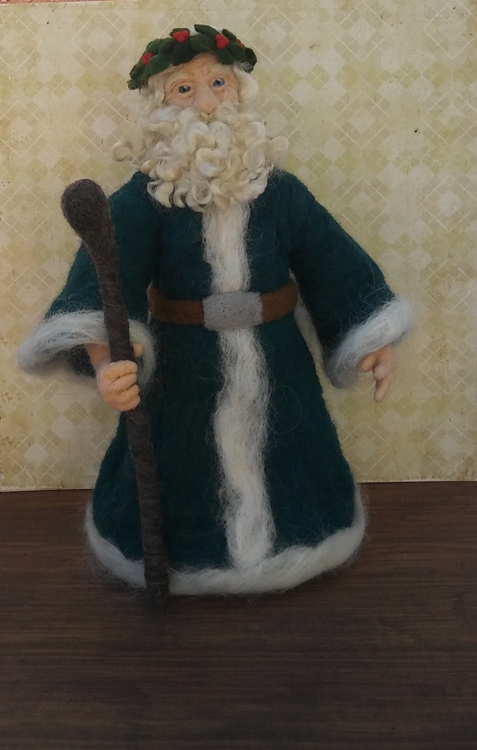 Father Christmas Art Doll Santa Claus Figure Christmas