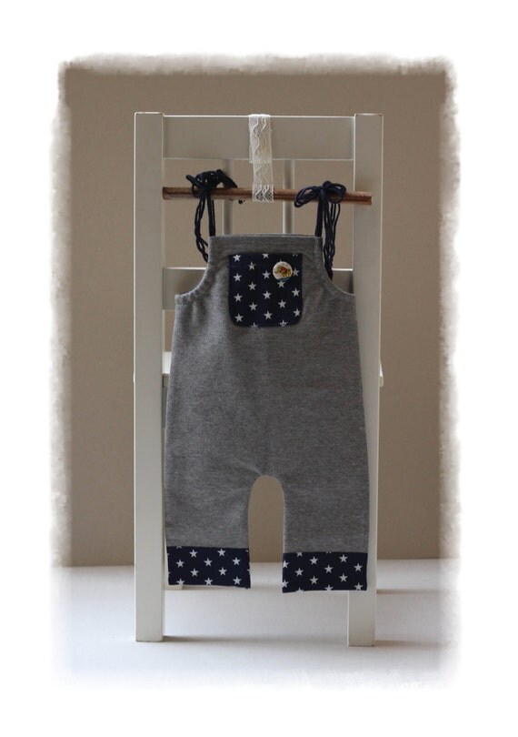 Baby boy grey romper 012 months Newborn Romper Take home