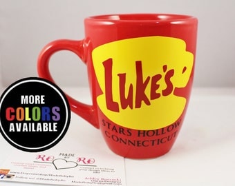 Gilmore Girls mug. Luke's Diner Coffee Mug.Stars Hollow.