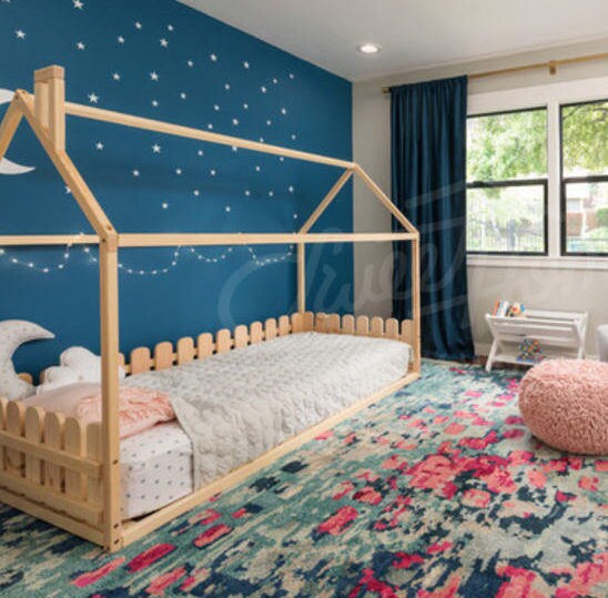Children bed KING SINGLE toddler bed bedroom bed crib