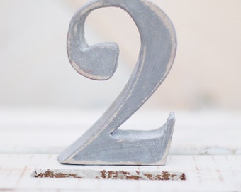 Waiters. Numbers for beautiful tables.