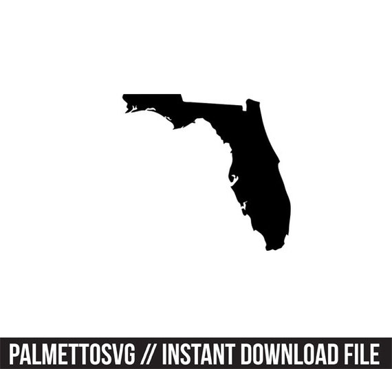 florida svg dxf jpeg png file instant download stencil