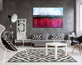Original Wall art, Palette knife art, Large Interior art, Painted Art, Acrylics paint, Large Hand painted, Painting acrylic, Canvas Abstract