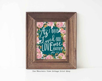 Farmhouse inspired digital print art for by MountainViewCottage