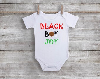 Black History Shirt - Black Boy Joy Bodysuit - Baby Bodysuit - Toddler Shirt - Black History Month - Black Pride Shirt - Kid's T Shirt