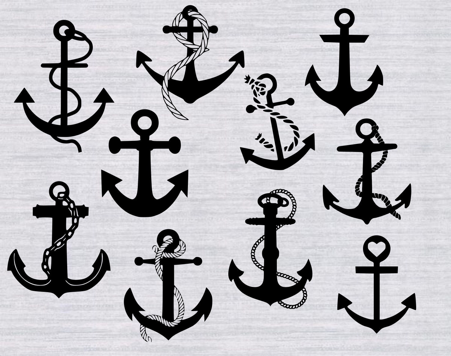 Free Svg Nautical Anchor - Download Free SVG Cut File