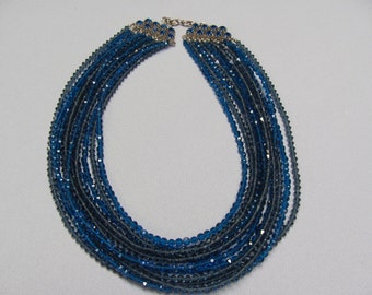 Made IN AUSTRIA Multi strand necklace
