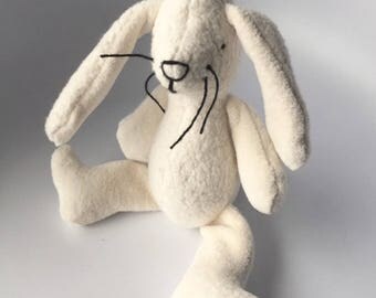 organic stuffed bunny