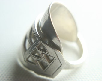 Spoon Ring - limited - Solid silver Dutch spoon ring