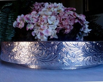 Wedding Cake Stand "Floral Leaf", 14", 16", 18", 20", and 22" Cake Stand
