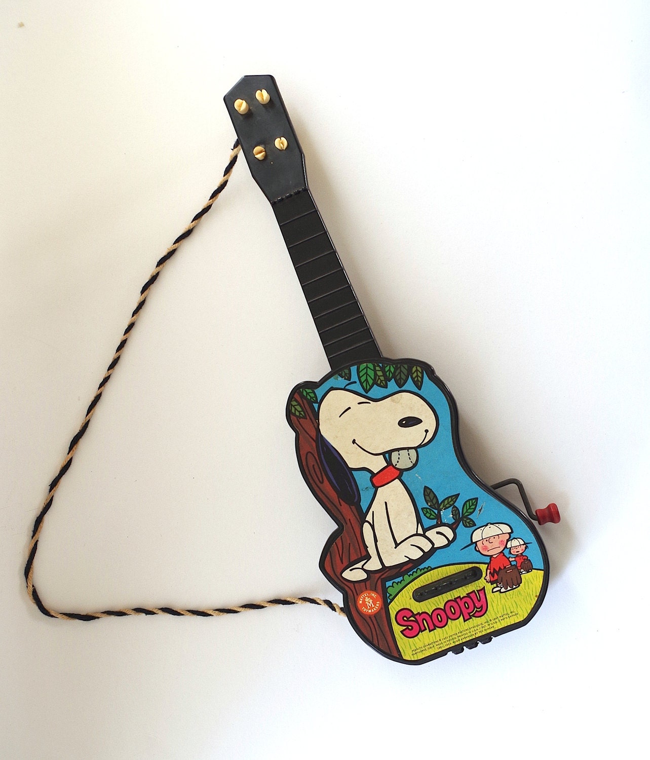 Vintage 1967 Peanuts Snoopy Music Maker Toy by retrowarehouse