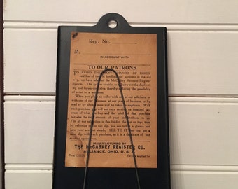 McCaskey Register Receipt Holder