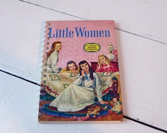 Vintage Book Little Women Notebook/Art Journal/Scrapbook/Sketchbook/Journal