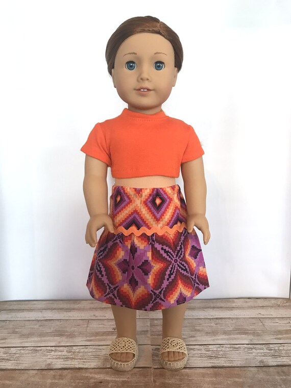 18 inch doll skirt