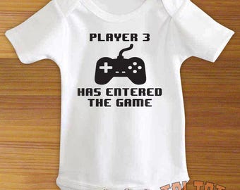 Player 3 Has Entered The Game Baby Bodysuit or Toddler Shirt