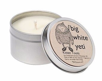 Kitten Toots Soy Candle- 6 Ounce Tin