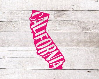 California State Decal | California Sticker | California Yeti Decal | Cali Decal |