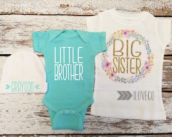Big Sister Little Brother Outfit / / Big Sister Little Brother gift / Little brother outfit / Big sister Shirt