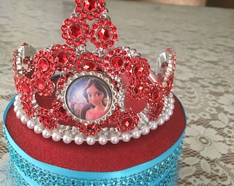Elena of Avalor Crown, Party Favor Crown, Elena Crown, Princess Party Favor, Elena Princesses Theme Party, Childrens Crowns,