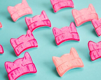 LIMITED // Pussy Hat pin