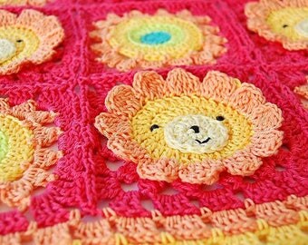 Crochet baby blanket pattern /Blanket pattern/Baby patterns/ Animal baby blanket/Lion Crochet baby/Pdf crochet pattern/Crochet baby pattern