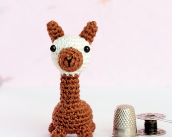 Stuffed llama toy, Llama gifts, Crochet llama stuffed animal, Llama keychain, Llama plush keychain Crochet amigurumi keychain Llama figurine