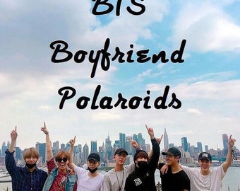 BTS Boyfriend Polaroids | Set#1 | 15% off using code SUMMERVAC15OFF