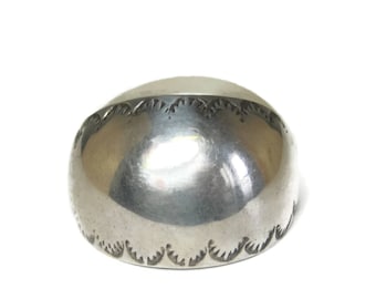 Vintage Sterling Southwestern Ponytail Braid Cover Hair Accessory