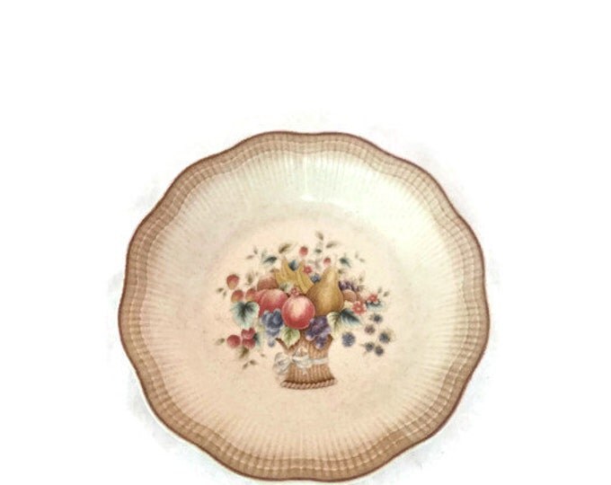 Vintage Mikasa Grand Manner Platter | Pottery Mikasa | Vintage Home Decor | Housewarming Gift | Fruit Basket | Vintage Platter Mom Teen