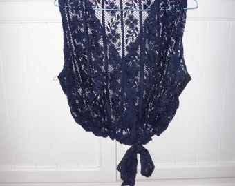 Lace top size 38 FR - 1980s