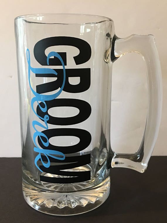 best man beer glass