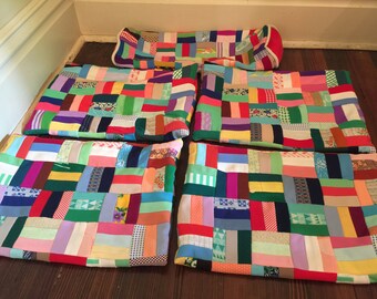 Multicolor - Set of 2 Patchwork Pillow Covers 23 main image 1