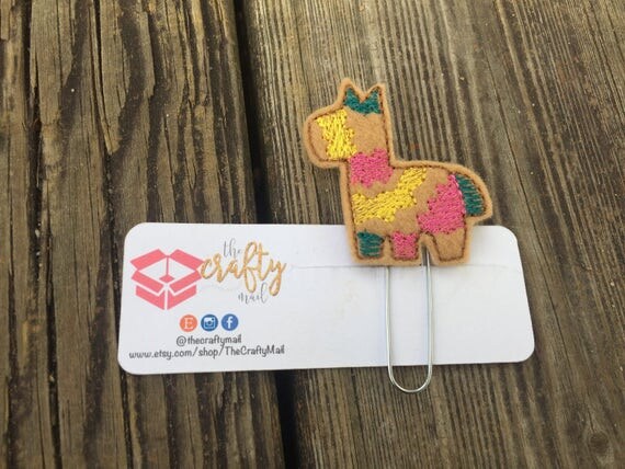 Pinata Clip/Planner Clip/Bookmark.