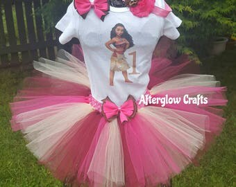 Moana Tutu, Moana Birthday Tutu, Moana First Birthday Tutu Moana Outfit, Moana Birthday Outfit, Moana Tutu, Moana Birthday Shirt Moana shirt