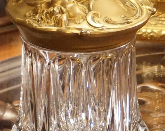 Antique Glass Humidor