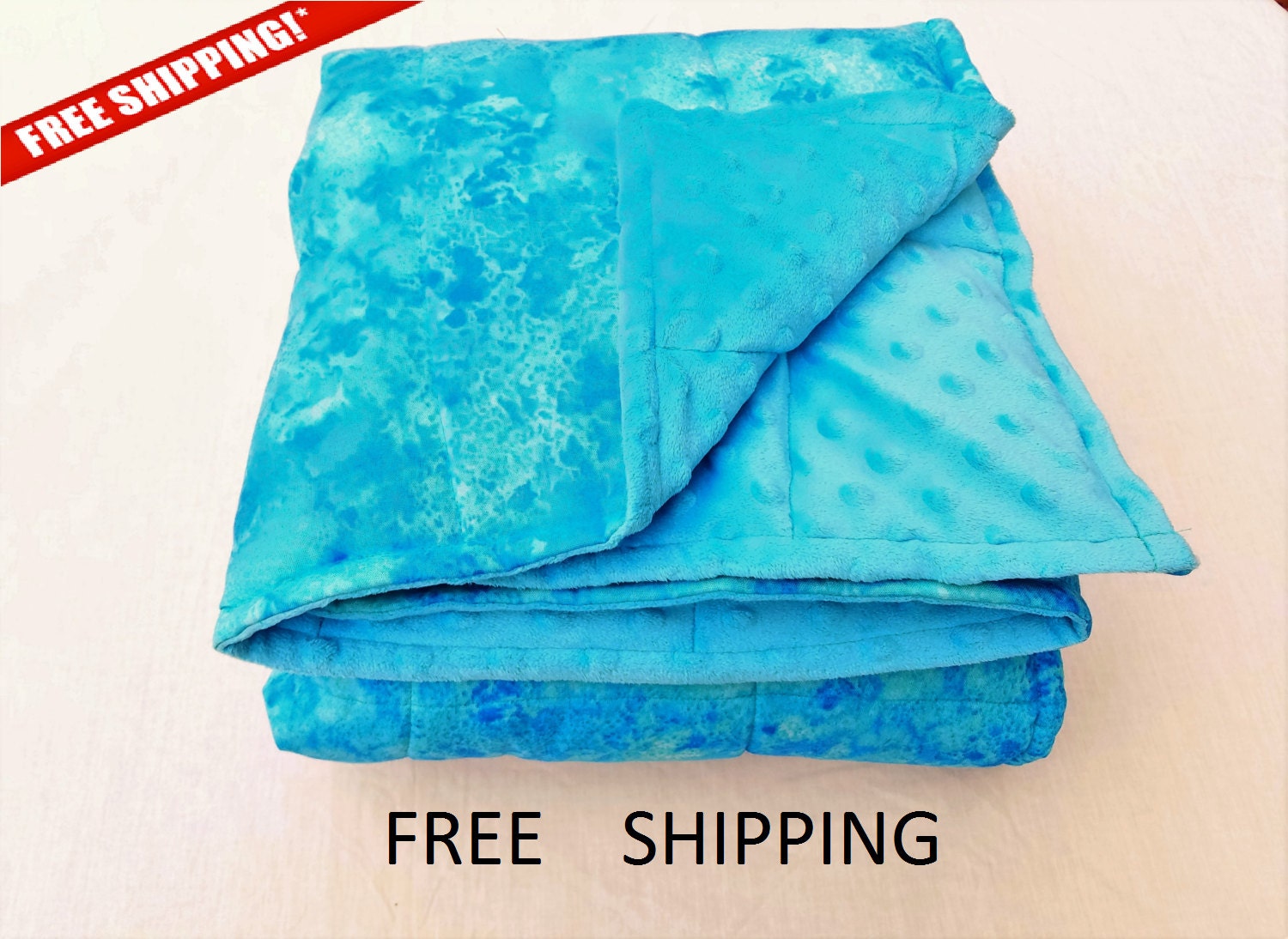 Weighted Blanket adult minky weighted Blanket Customize