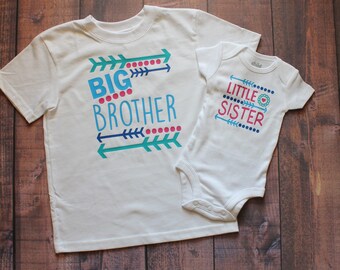 Big Brother, Little Sister, Any Sibling Combo, Sibling Shirt, Big Sister - Little Brother, Big Brother - Little Brother, Big Bro Little Sis