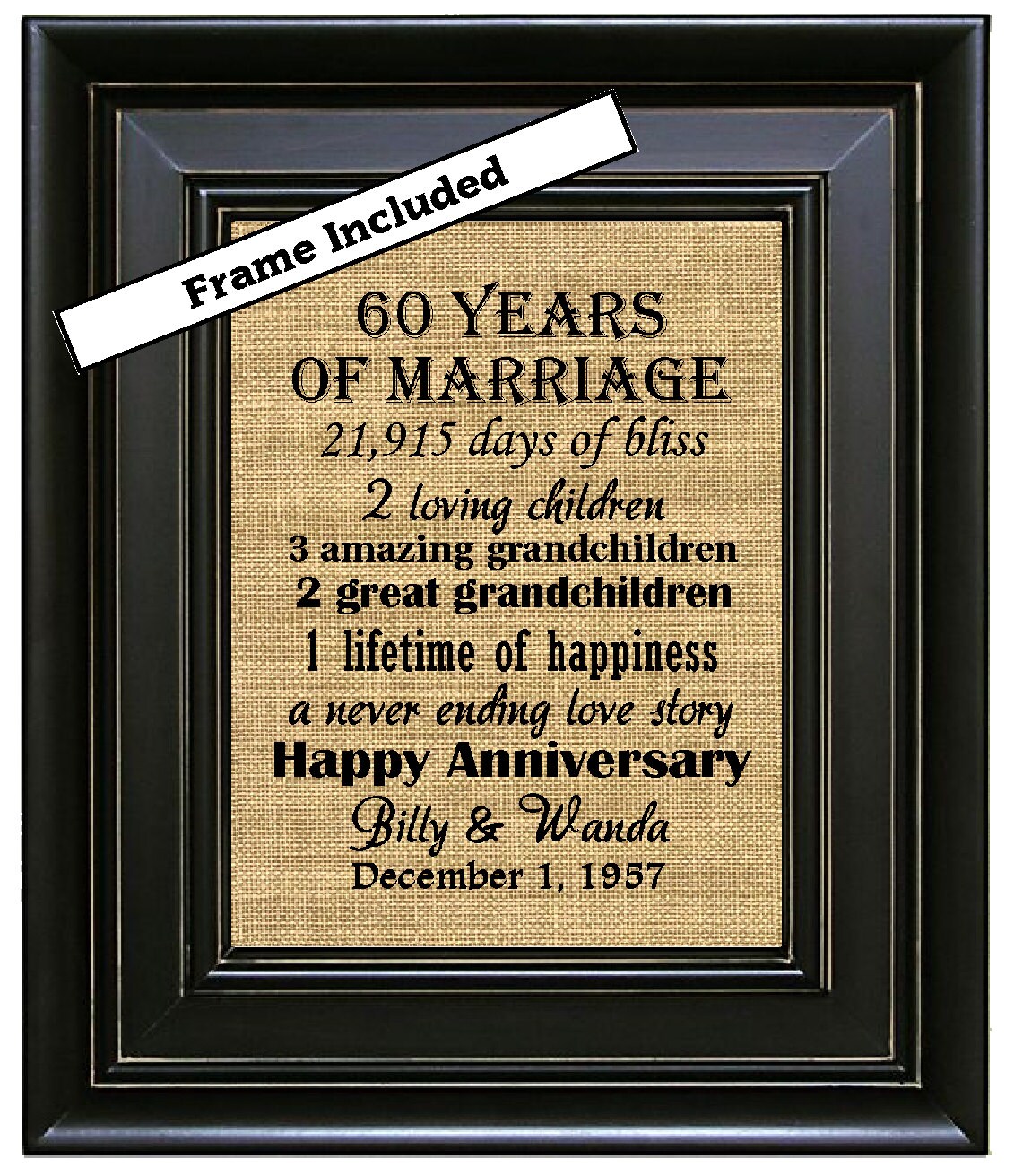 Top 20 60th Wedding Anniversary Gift Ideas - Home DIY ...