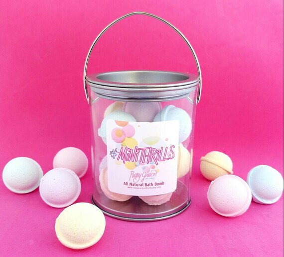 Bath BombsOur most popular bath bombs mini style Each pail