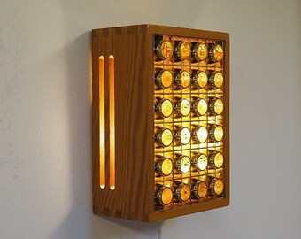 Lampe aus holz | Etsy